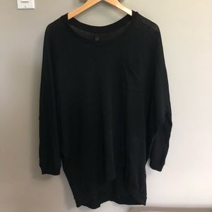 Oversized lightweight sweater